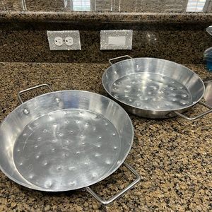 2 PAELLA PANS